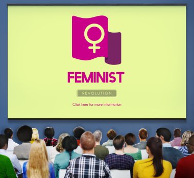 İnsanlar seminer ve kadın güç kavramı