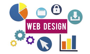 Şablon web tasarım konsepti ile