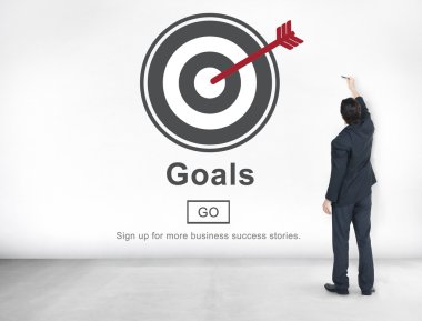 İşadamı tebeşir ile yazma