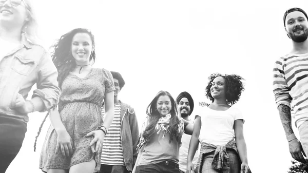 Diversiteit groep mensen — Stockfoto