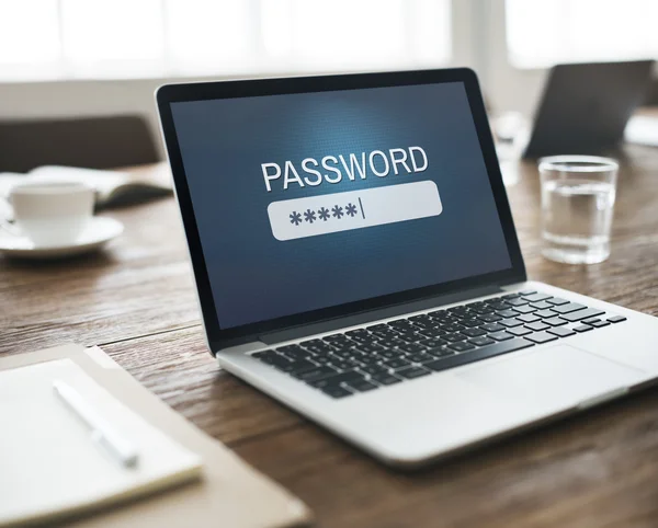 Concetto di accesso password — Foto Stock