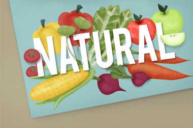 yaratıcı grafik gıda