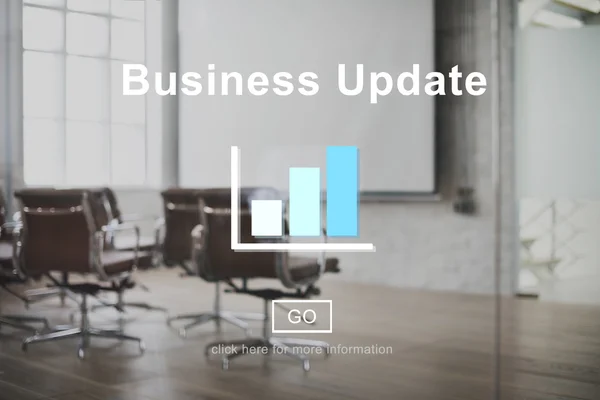 Business Update strategie Concept — Stockfoto