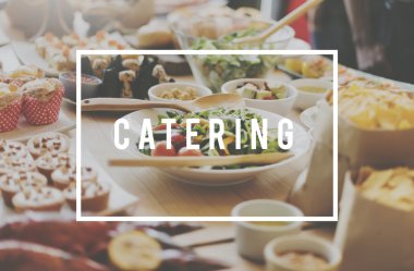 Yemek yemek mutfak konsepti