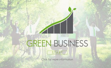 Ofis çalışanları açık havada grup