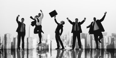 iş adamları ve takım çalışması kavramı 