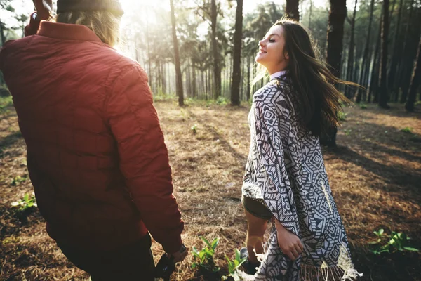 Beautiful couple together — Stock Photo, Image