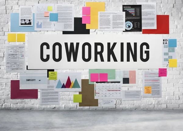 Coworking Cimunity Concept — Fotografie, imagine de stoc