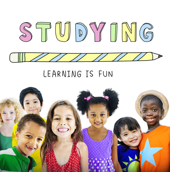 kids standing together