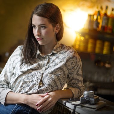 fotoğraf makinesi ile güzel kız