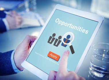 iş adamı dijital tablet ile çalışma 