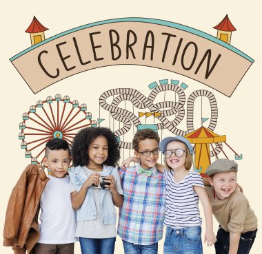 Komik çocuklar mutlu hissediyor