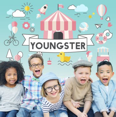 Komik çocuklar mutlu hissediyor