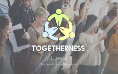 insanlar applauding ve beraberlik