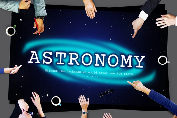 Astronomi, intergalaktiska universum koncept — Stockfoto
