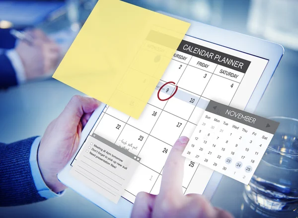 Schedule, Planner Task Concept — Stock Photo, Image