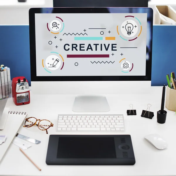 Creatieve verbeelding ontwerpconcept — Stockfoto