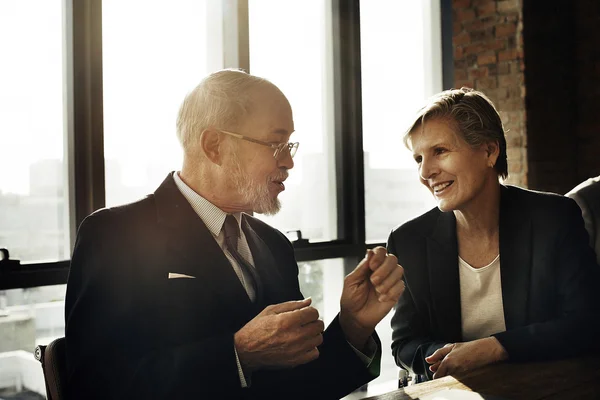 Business people at meting — Stock Photo, Image