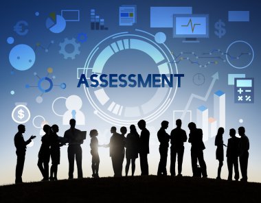 İş grubunun siluetleri