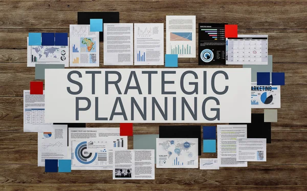 戦略的な計画管理コンセプト — ストック写真