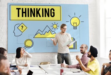 iş toplantısı düşünce ile