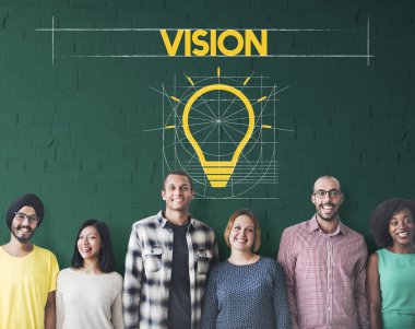 çeşitlilik insanların vizyonu ile