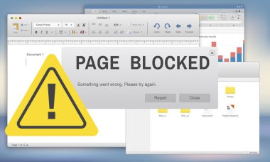 Şablon sayfası bloke kavramı ile