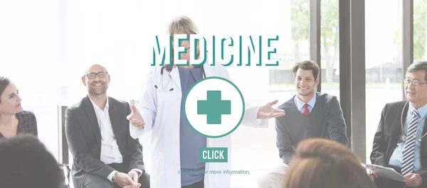 Artsen en geneeskunde Concept — Stockfoto