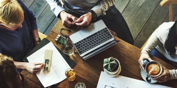 Gente de negocios trabajando —  Fotos de Stock