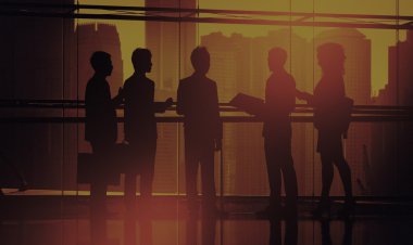 İş İnsanları Siluetleri 