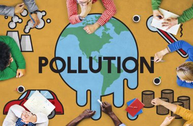 Kirliliği işaret eden iş adamları