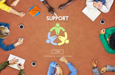 çalışan iş adamları 