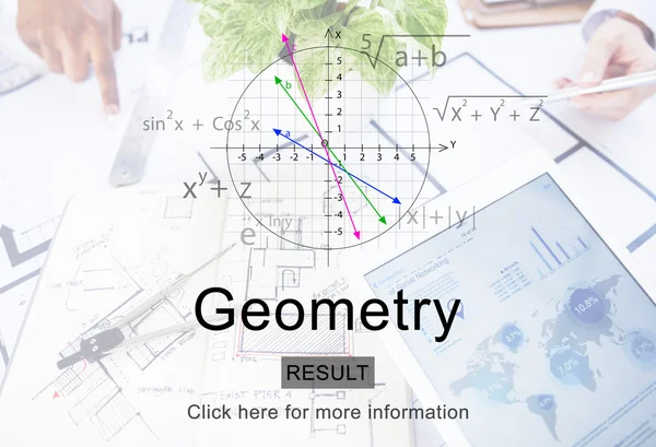 Workplace table with architect blueprints — Stock Photo, Image