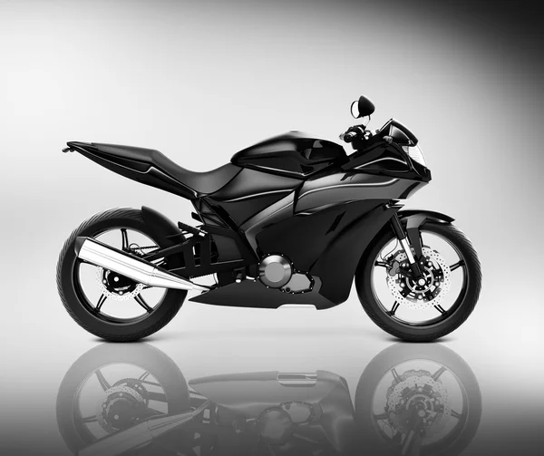 Modern sportbike illustration — Stock Photo, Image