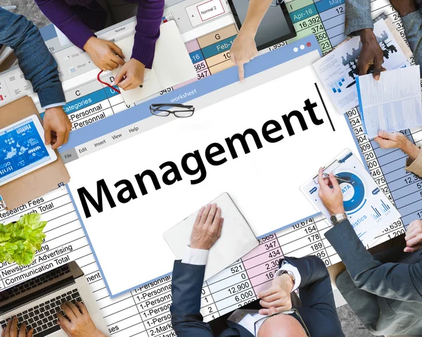 Business People and Management Organization Concept — Stock Photo, Image