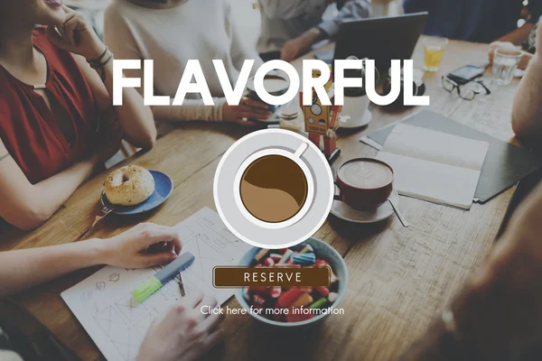 Koffie ontspannen Break Concept — Stockfoto
