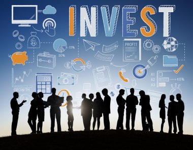 İş grubunun siluetleri