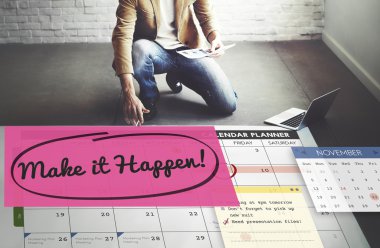 işadamı Make It Happen ile çalışma