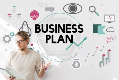 İşadamı iş planı ile çalışma