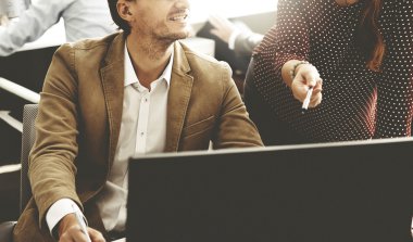 çalışan iş adamları