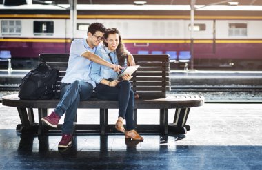 Tezgah hoş çift oturma grubu