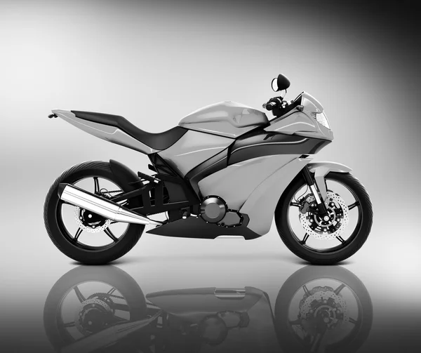 Moderne Sportbike-Illustration — Stockfoto