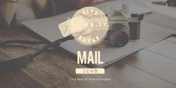 Доставка почты — стоковое фото