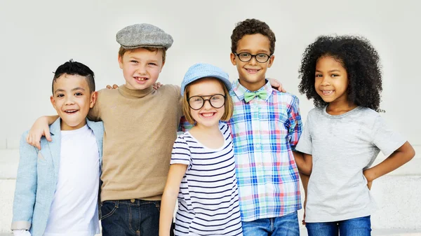 Kids laughing and have fun — Stock Photo, Image