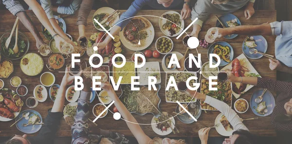 Food And Beverage Concept — Stock Photo, Image