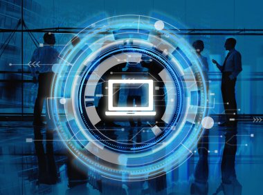 İş grubunun siluetleri