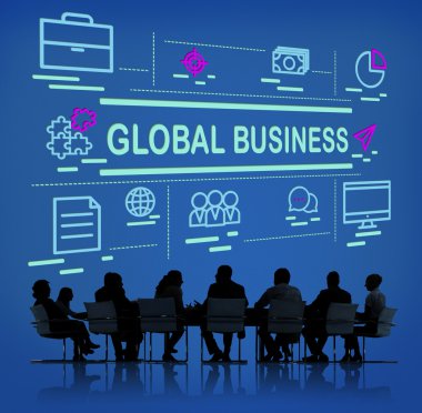 İş grubunun siluetleri