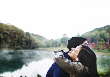 güzel çift birlikte  