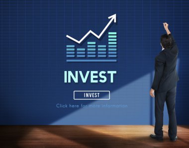 İşadamı tebeşir ile yazma