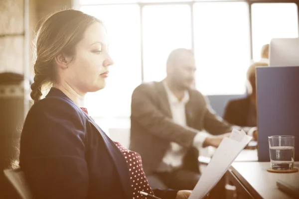 Imprenditori che lavorano — Foto Stock